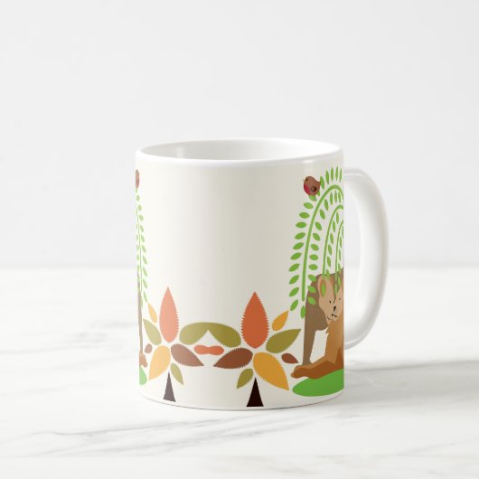 Afrika Kaffeetasse (VorderseiteRechts)