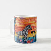 Afrika Kaffeetasse (Vorderseite Links)