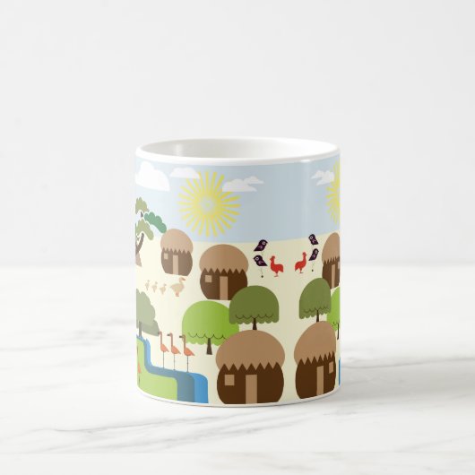 Afrika Kaffeetasse (Mittel)