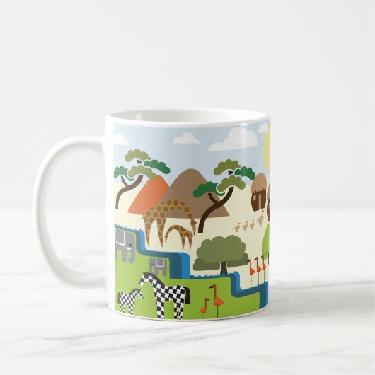 Afrika Kaffeetasse (Links)