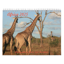 Afrika - Kalender 2025