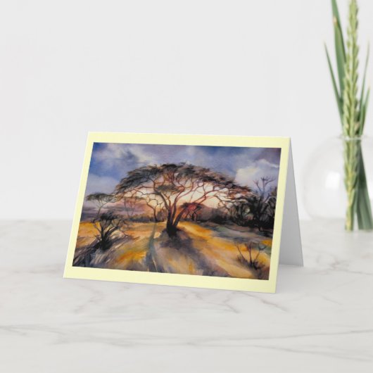 Afrika Karte (Vorderseite)