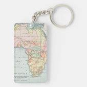 AFRIKA: KARTE, 1894 SCHLÜSSELANHÄNGER (Rückseite)