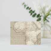 Afrika-Karte 2 Postkarte (Stehend Vorderseite)