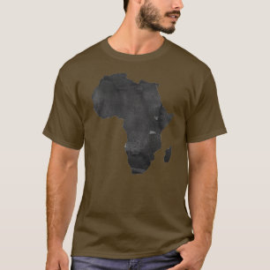 Afrika Karte Afrikanischer Karte Afrika Wand an Wa T-Shirt