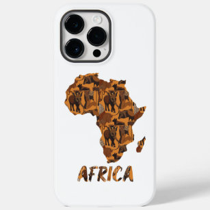 Afrika-Karte Case-Mate iPhone 14 Pro Max Hülle