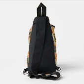 Afrika-Karte Dekorative Stammes-Elemente Muster Ta Crossbody Bag (Rückseite)