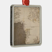 Afrika-Karte durch Arrowsmith Ornament Aus Metall (Rechts)