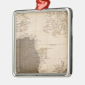 Afrika-Karte durch Arrowsmith Ornament Aus Metall (Links)