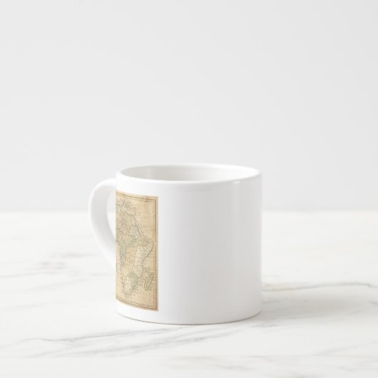 Afrika-Karte durch Worcester Espressotasse (Vorderseite Links)