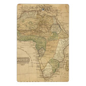 Afrika-Karte durch Worcester Mini Klemmbrett (Rückseite)