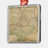 Afrika-Karte durch Worcester Ornament Aus Metall (Links)