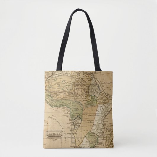 Afrika-Karte durch Worcester Tasche (Vorderseite)