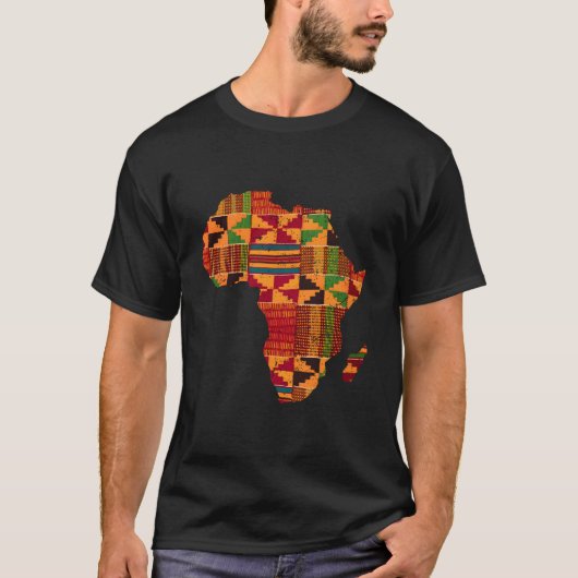 Afrika Karte für Afrika T-Shirt (Vorderseite)