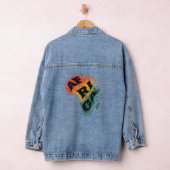 Afrika-Karte Jeansjacke (Hangar)