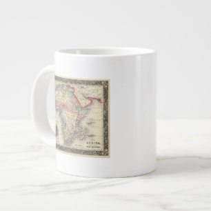 Afrika-Karte Jumbo-Tasse