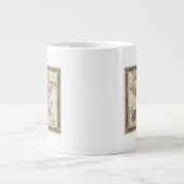 Afrika-Karte Jumbo-Tasse (Vorderseite)