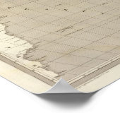 Afrika-Karte Poster (Ecke)