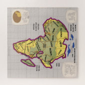 Afrika-Karte Puzzle (Horizontal)