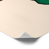 Afrika Karte Schwarzgeschichte Monat Poster (Ecke)