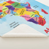 Afrika-Karte Sherpadecke (3/4)