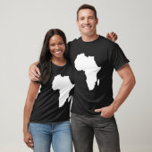 Afrika-Karte T-Shirt (Unisex)