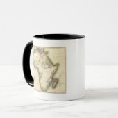 Afrika-Karte Tasse (Vorderseite Links)