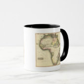 Afrika-Karte Tasse (VorderseiteRechts)