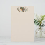 Afrika-Karten-Dekorative Stammes-Elemente-Muster Briefpapier (Stehend Vorderseite)