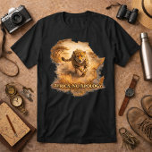 Afrika Keine Entschuldigung. Gepard | Afrika Stolz Tri-Blend Shirt