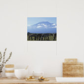 Afrika, Kenia, Amboseli-Nationalpark, Herde Poster (Küche)