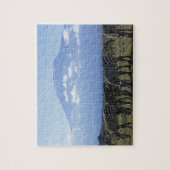 Afrika, Kenia, Amboseli-Nationalpark, Herde Puzzle (Vertikal)