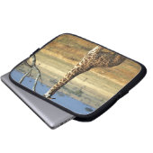 Afrika, Kenia, Amboseli-NP. Eine gemeine oder Mass Laptopschutzhülle (Vorne Knopf)