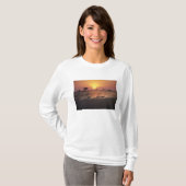 Afrika, Kenia, Amboseli NP Zebra zu Fuß T-Shirt (Vorne ganz)