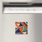 Afrika, Kenia. Maasai-Stammesperlen Magnet (In Situ (Geschirrspüler))