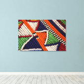 Afrika, Kenia. Maasai Tribal Beads Leinwanddruck (Insitu (Holzboden))