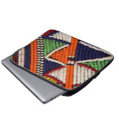 Afrika, Kenia. Maasai-Tribal Laptopschutzhülle (Vorne Knopf)