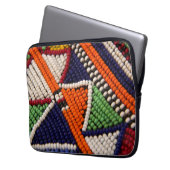 Afrika, Kenia. Maasai-Tribal Laptopschutzhülle (Vorderseite Links)