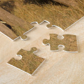 Afrika, Kenia, Masai Mara. Afrikanischer Elefant Puzzle (Seite)