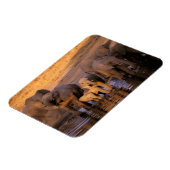 Afrika, Kenia, Masai Mara. Elefanten (Loxodonta Magnet (Linke Seite)