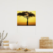 Afrika, Kenia, Masai Mara Game Reserve, Aufstieg Poster (Küche)