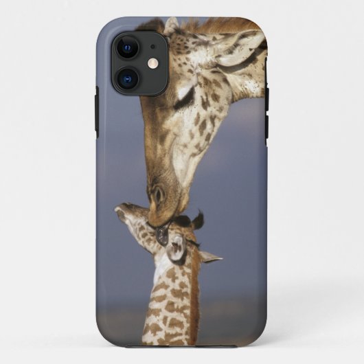 Afrika, Kenia, Masai Mara. Giraffen (Giraffen) Case-Mate iPhone Hülle (Rückseite)