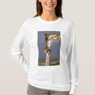 Afrika, Kenia, Masai Mara. Giraffen (Giraffen) T-Shirt