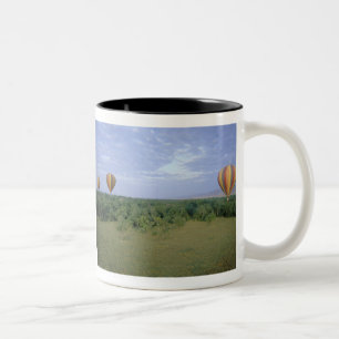 Afrika, Kenia, Masai Mara National Preserve, 2 Zweifarbige Tasse