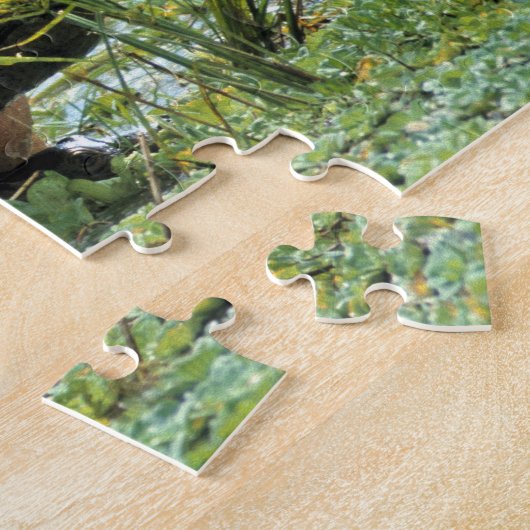 Afrika, Kenia, Masai Mara NR. Mutterhippo Puzzle (Seite)