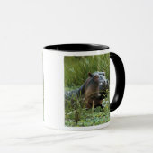 Afrika, Kenia, Masai Mara NR. Mutterhippo Tasse (VorderseiteRechts)
