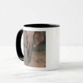 Afrika, Kenia, Nanyuki, Mpala. Afrikanischer Elefa Tasse (Vorderseite Links)