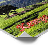 Afrika - Kenia - Panorama - Poster (Ecke)
