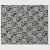 Afrika Kenia Schöne Elegante Tierwelt Geschenkpapier (Flach)