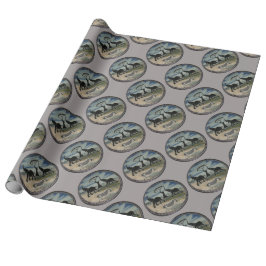 Afrika Kenia Schöne Elegante Tierwelt Geschenkpapier